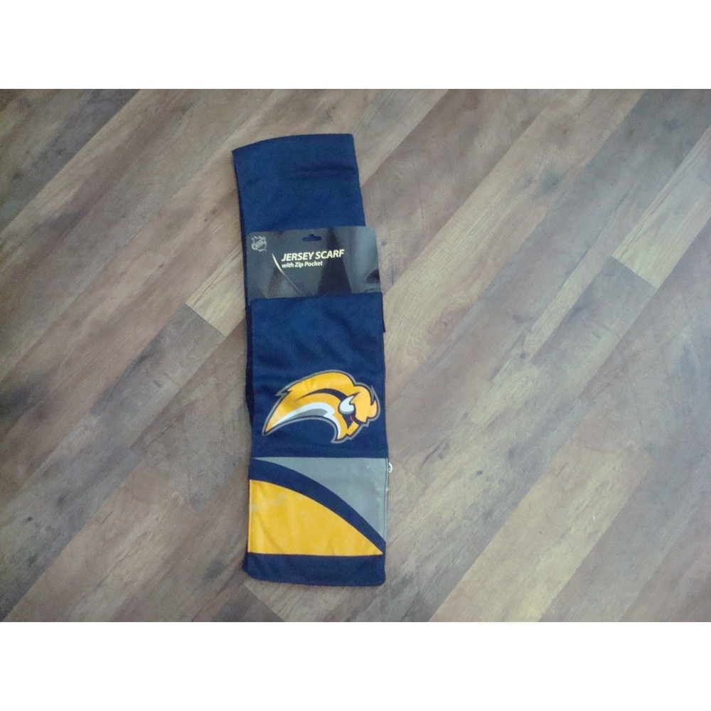 BUFFALO SABRES SCARF JERSEY SCARVE VINTAGE DEADSTOCK x2